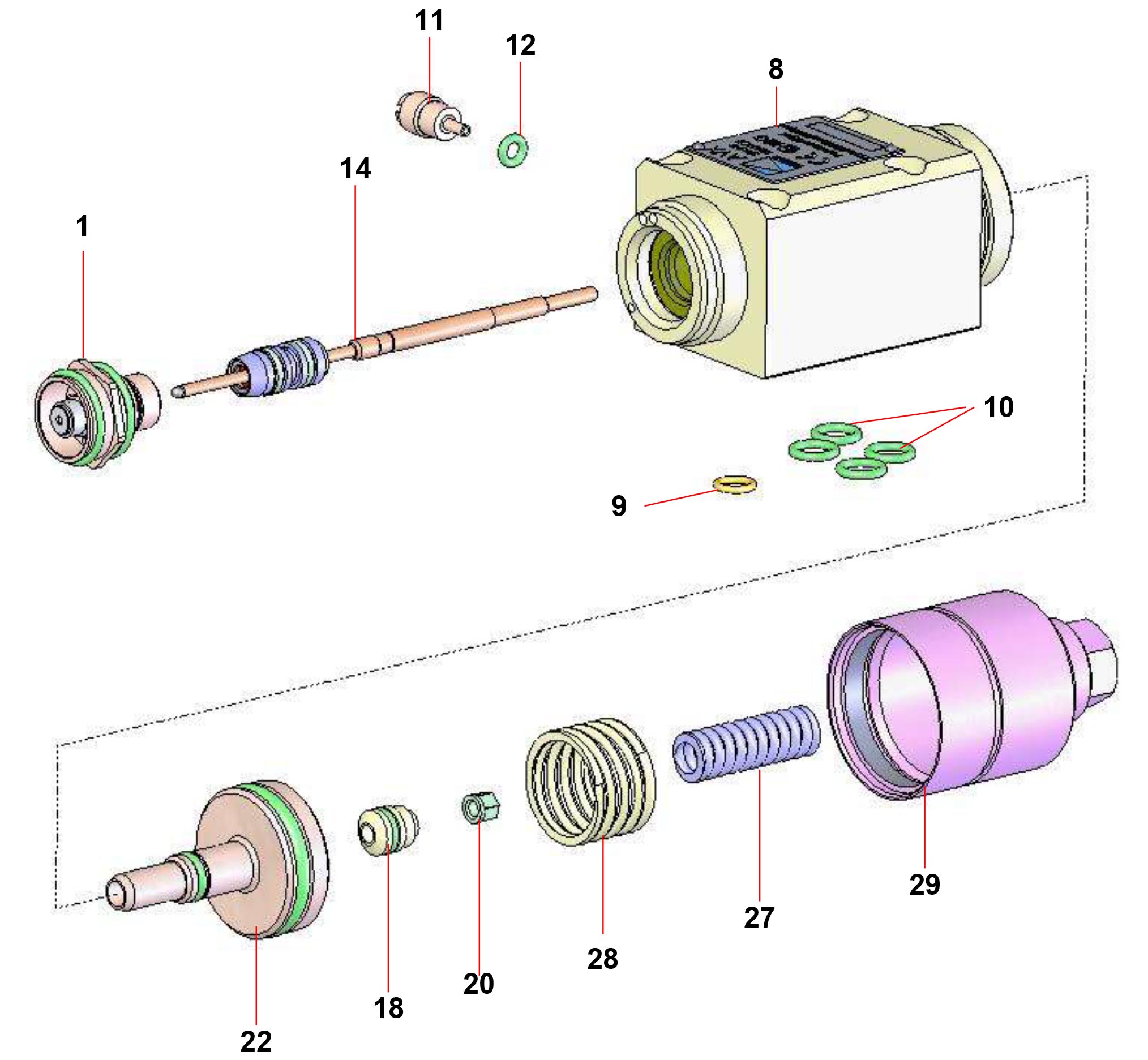 AVX AIRMIX pistolet lakierniczy automatyczny KREMLIN-REXSON AVX AIRMIX pistolet lakierniczy automatyczny KREMLIN-REXSON