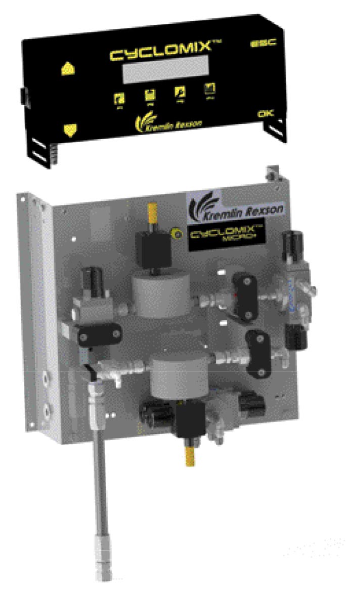 CYCLOMIX™ MICRO, MICRO+ I MICRO+ PH KREMLIN REXSON - dozowanie elektroniczne
