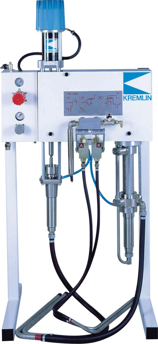 Pompy dwukomponentowe 2K mechaniczne i elektroniczne Kremlin Rexson