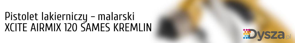 XCITE AIRMIX SAMES KREMLIN. Pistolet lakierniczy, pistolet malarski, pistolet do malowania, pistolet do lakierowania, pistolet do lakieru, pistolet do farb.
